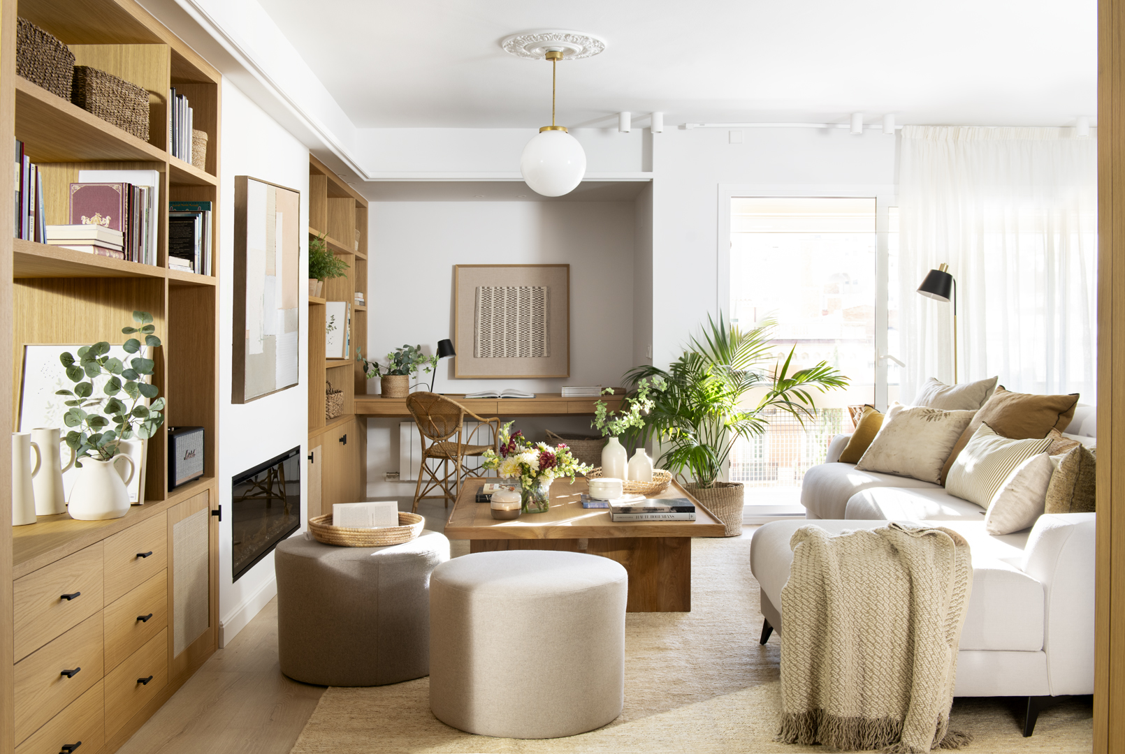 Piso modernista con mucho ingenio